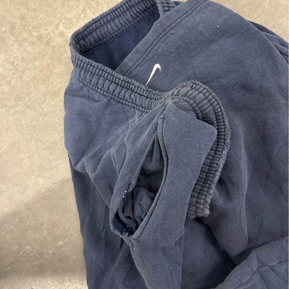 Vintage 90s Nike Navy Blue Baggy Sweatpants Size 2xl - Picture 5 of 6